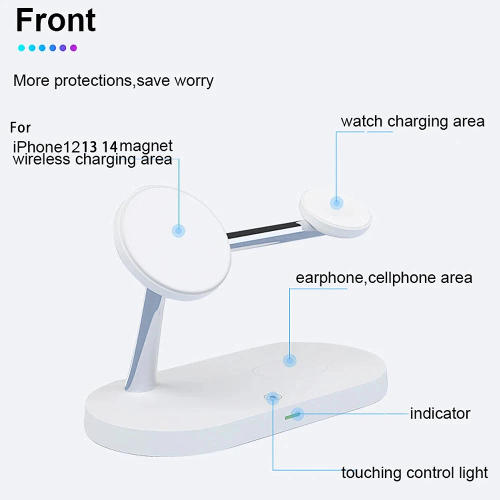 3-in-1 Magnetic Charging Station