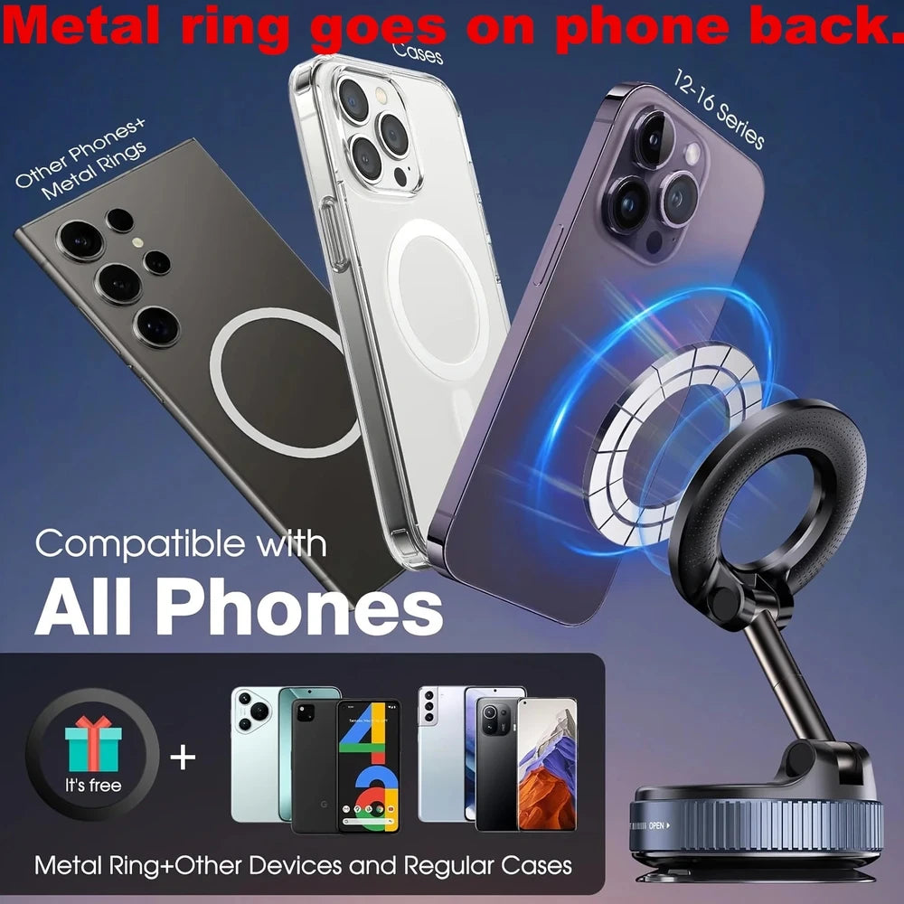 Magnetic Suction Cup Mount