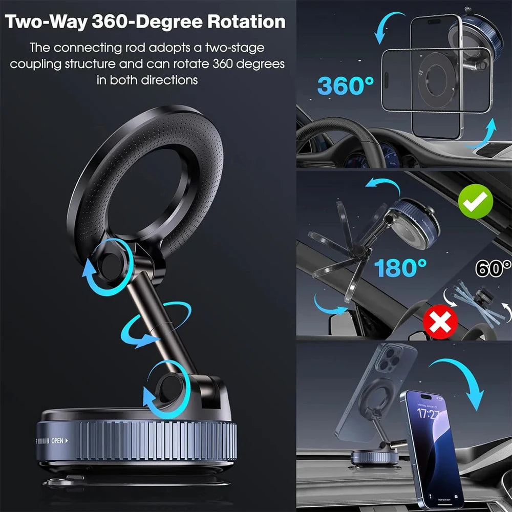 Magnetic Suction Cup Mount