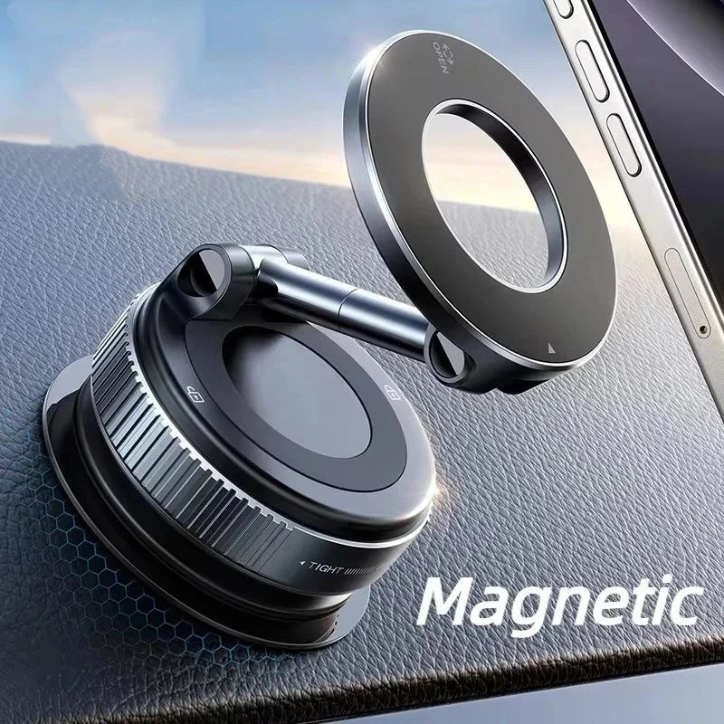 Magnetic Vacuum Suction Phone Holder